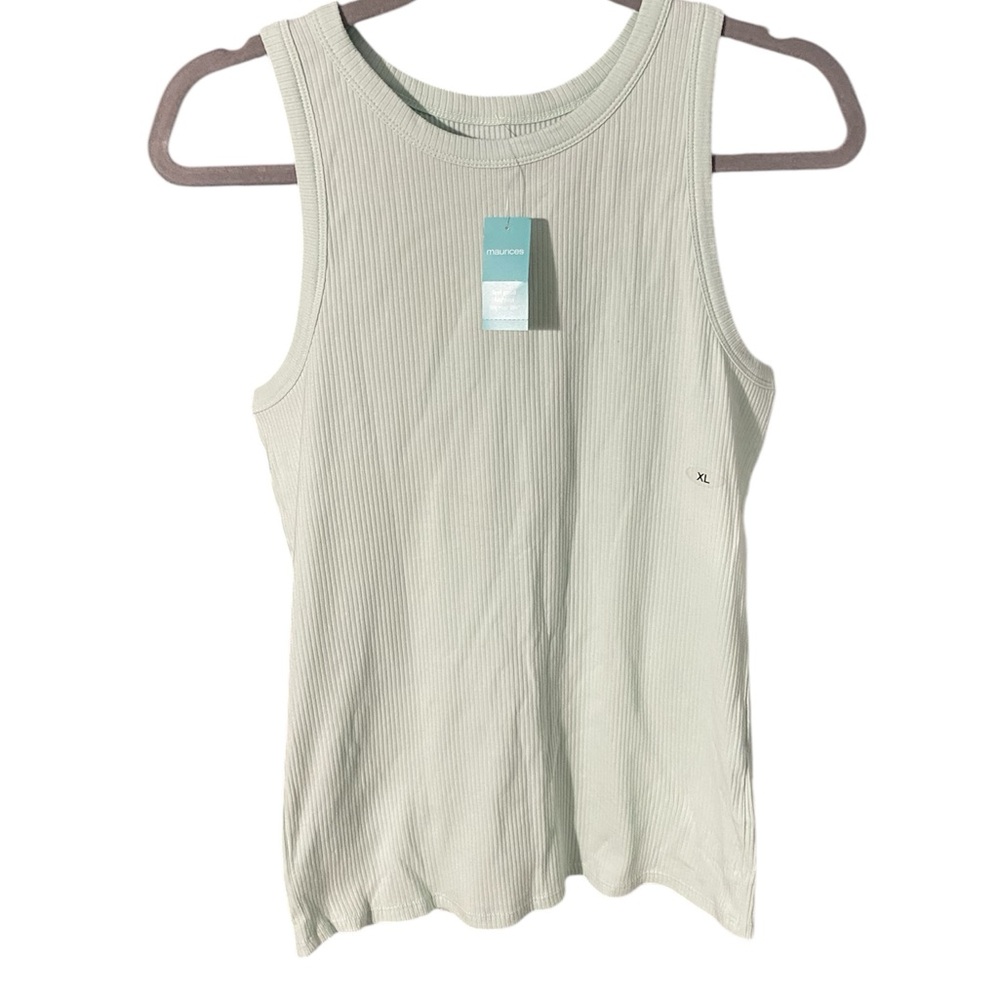 Maurice’s Women's Light Green Tank Top
